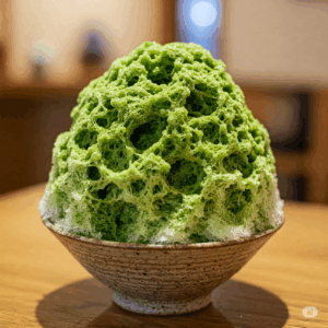 抹茶のかき氷